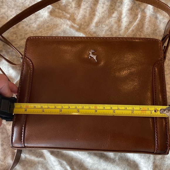 Ashwood crossbody bag brown leather purse  adjustable strap - Picture 5 of 6